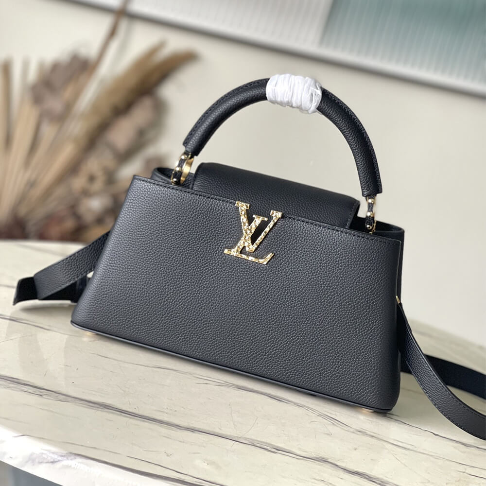LV Capucines East-West MM(HIGH-END GRADE)