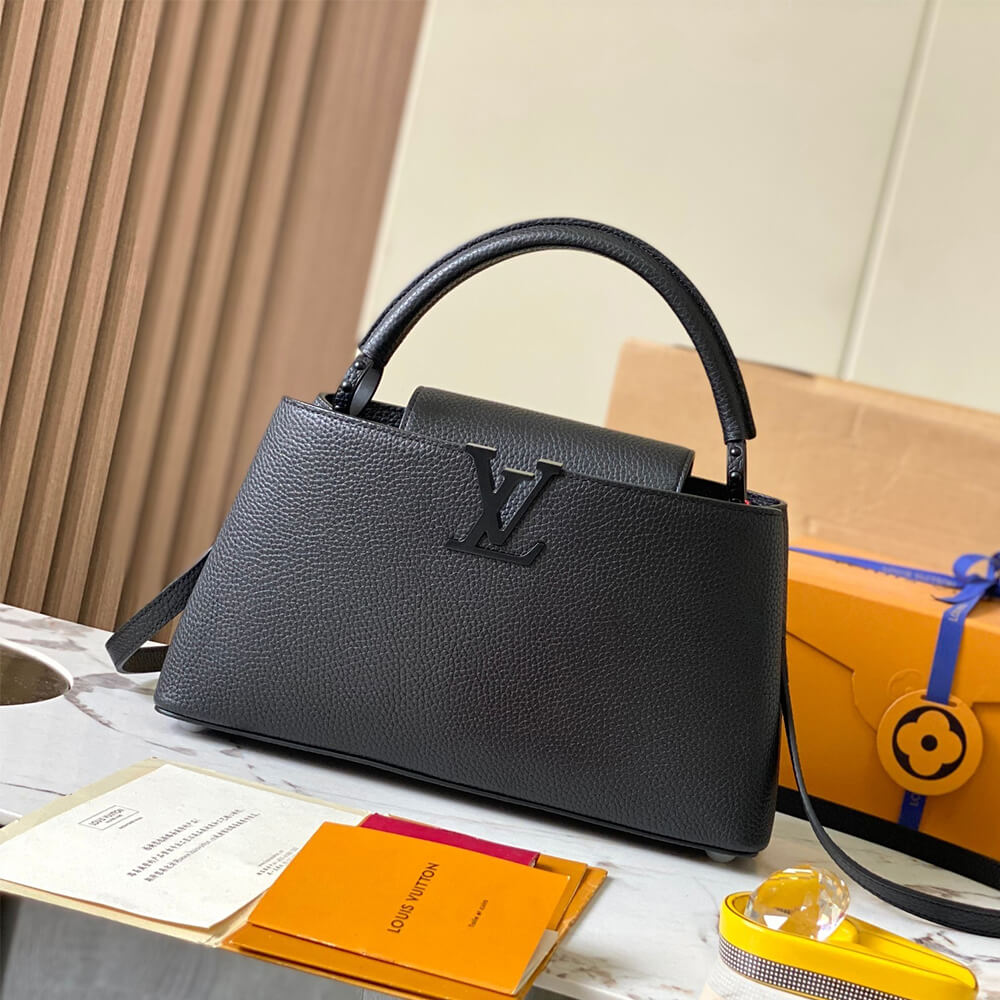 LV Capucines East-West MM(HIGH-END GRADE)