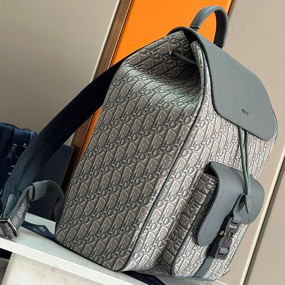 Dior Saddle Backpack with Flap(high-end grade)