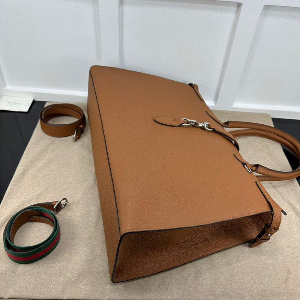 G*u*i large tote bag with hook closure(high-end grade)