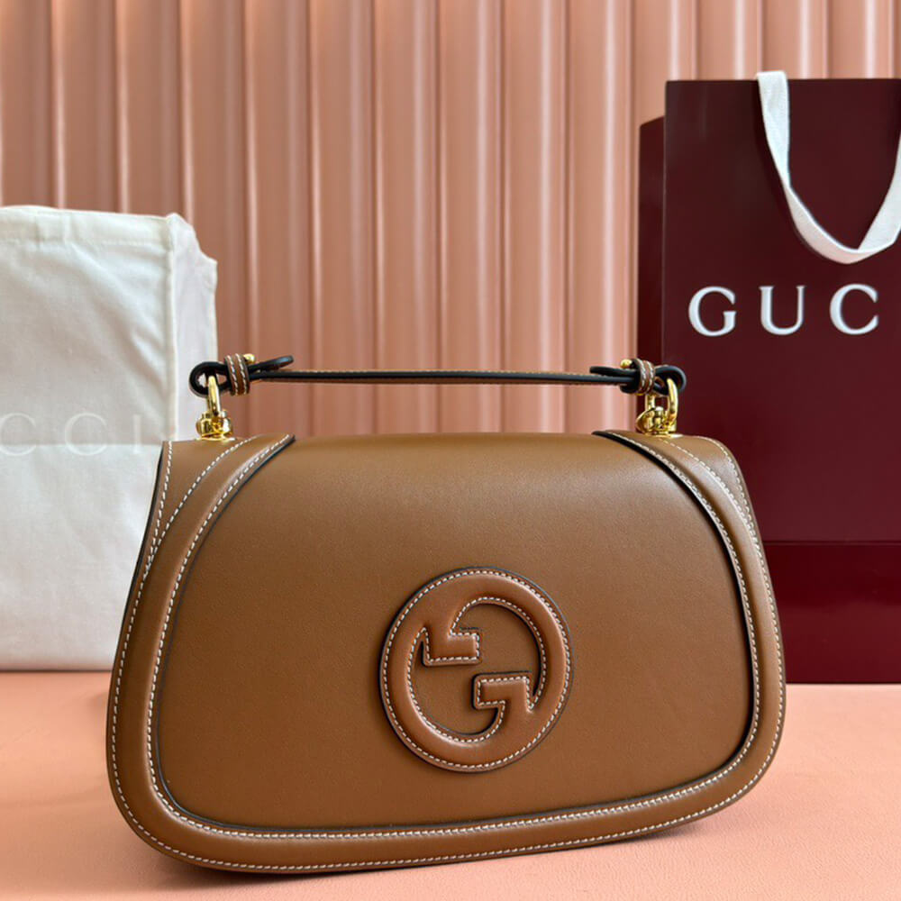 G*u*i blondie medium top handle bag