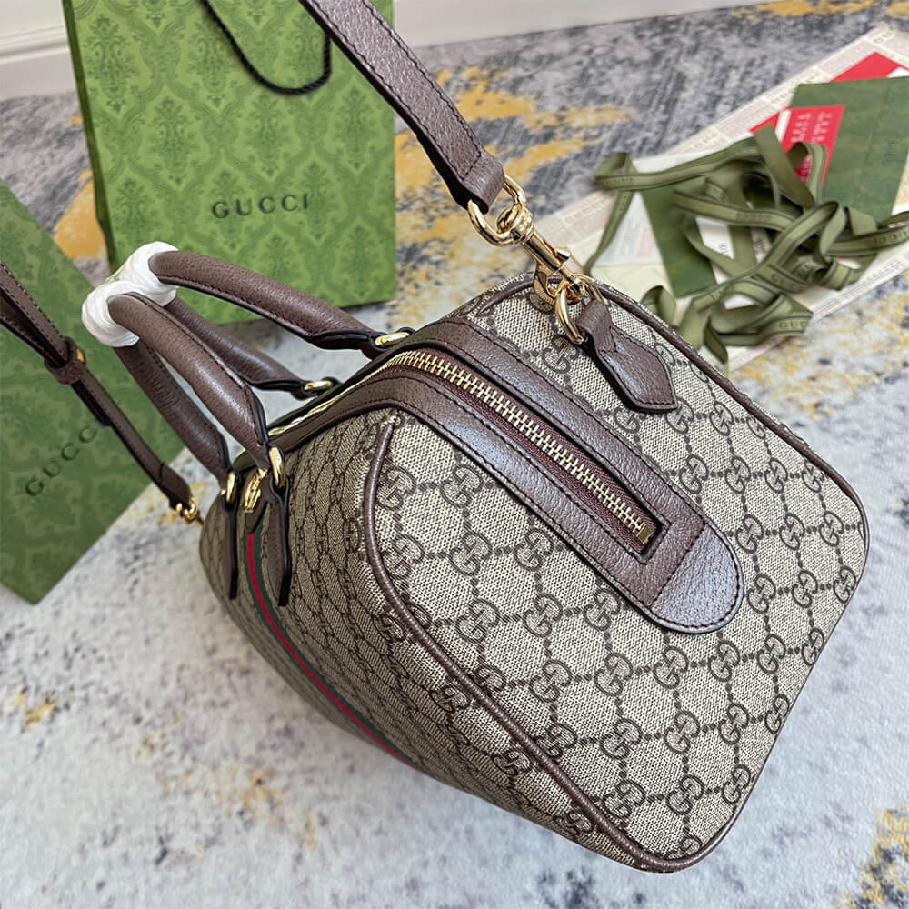 G*u*i ophidia medium top handle bag