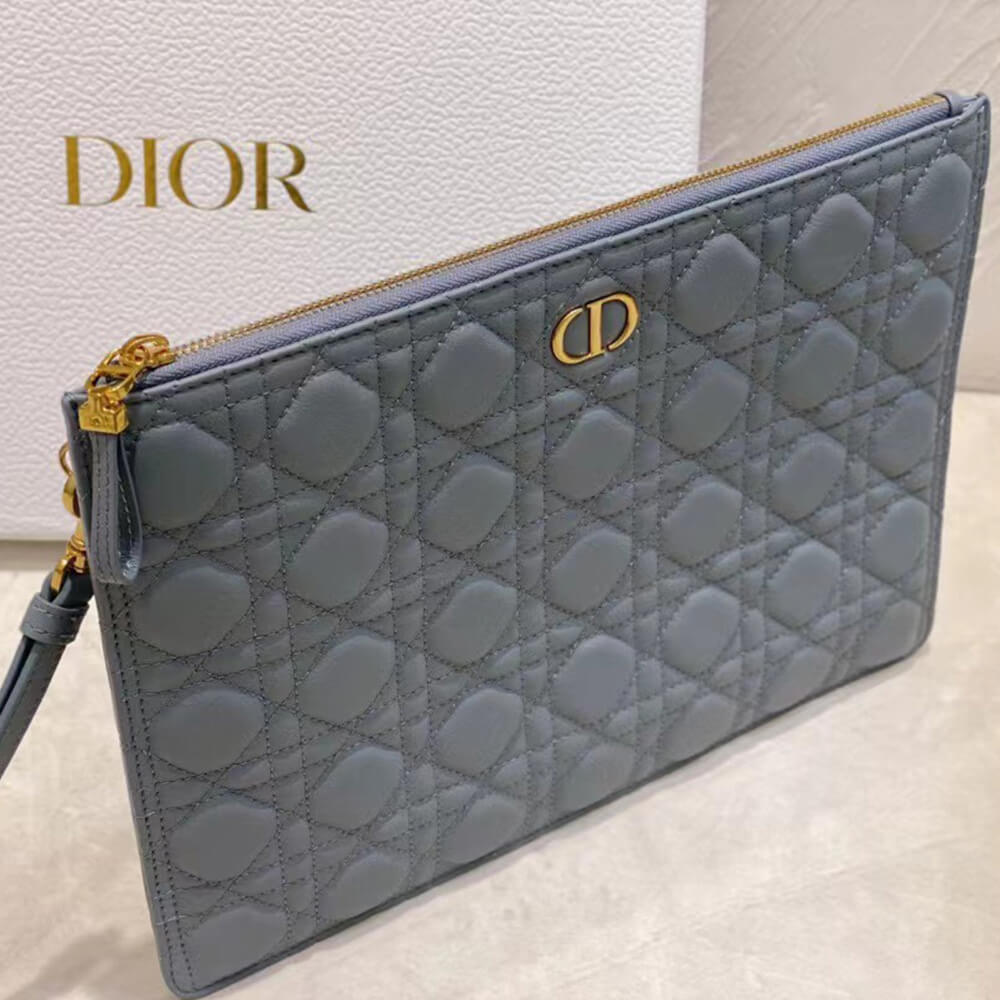 Large Dior Caro Daily Pouch(HIGH-END GRADE)