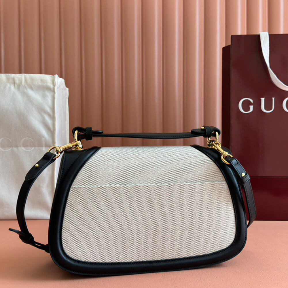 G*u*i blondie medium top handle bag