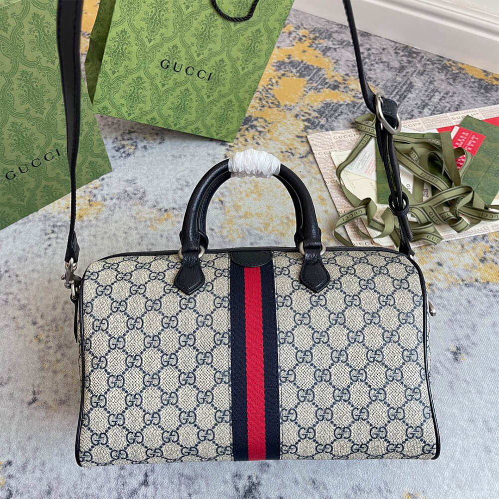 G*u*i ophidia medium top handle bag