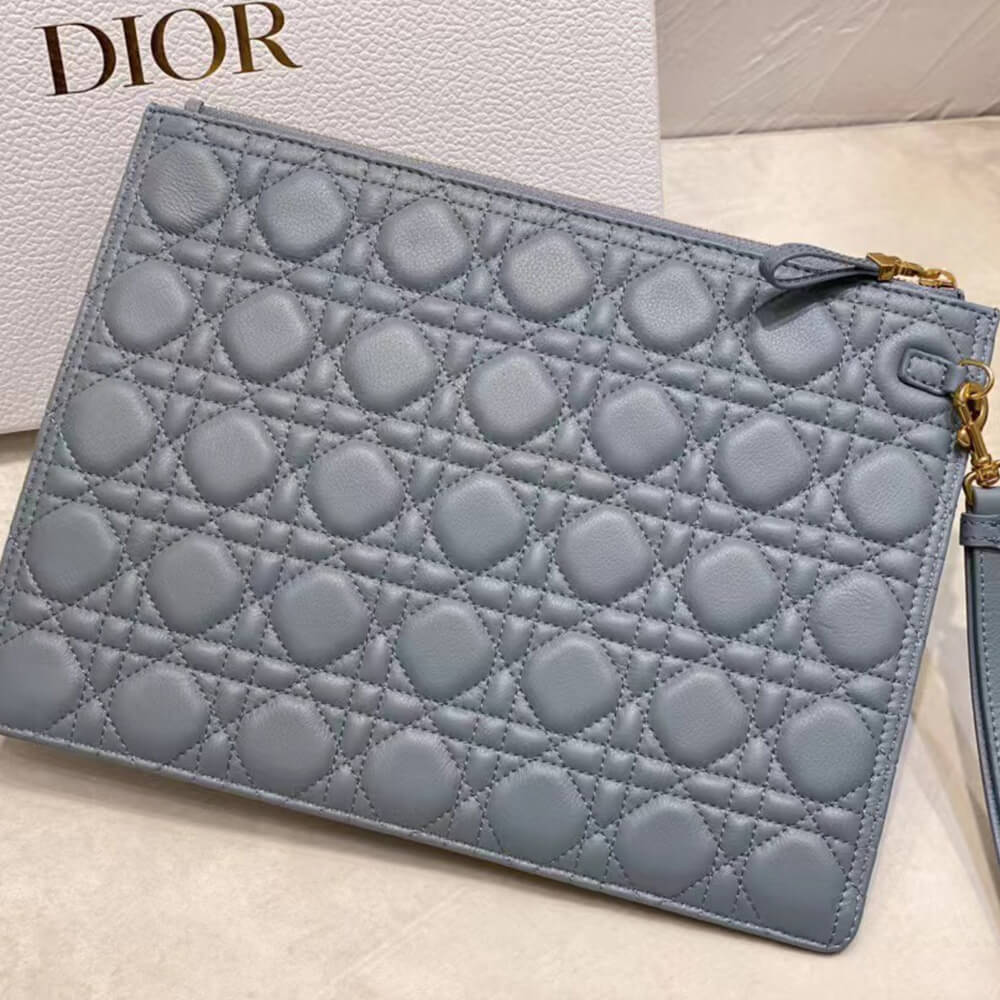 Large Dior Caro Daily Pouch(HIGH-END GRADE)