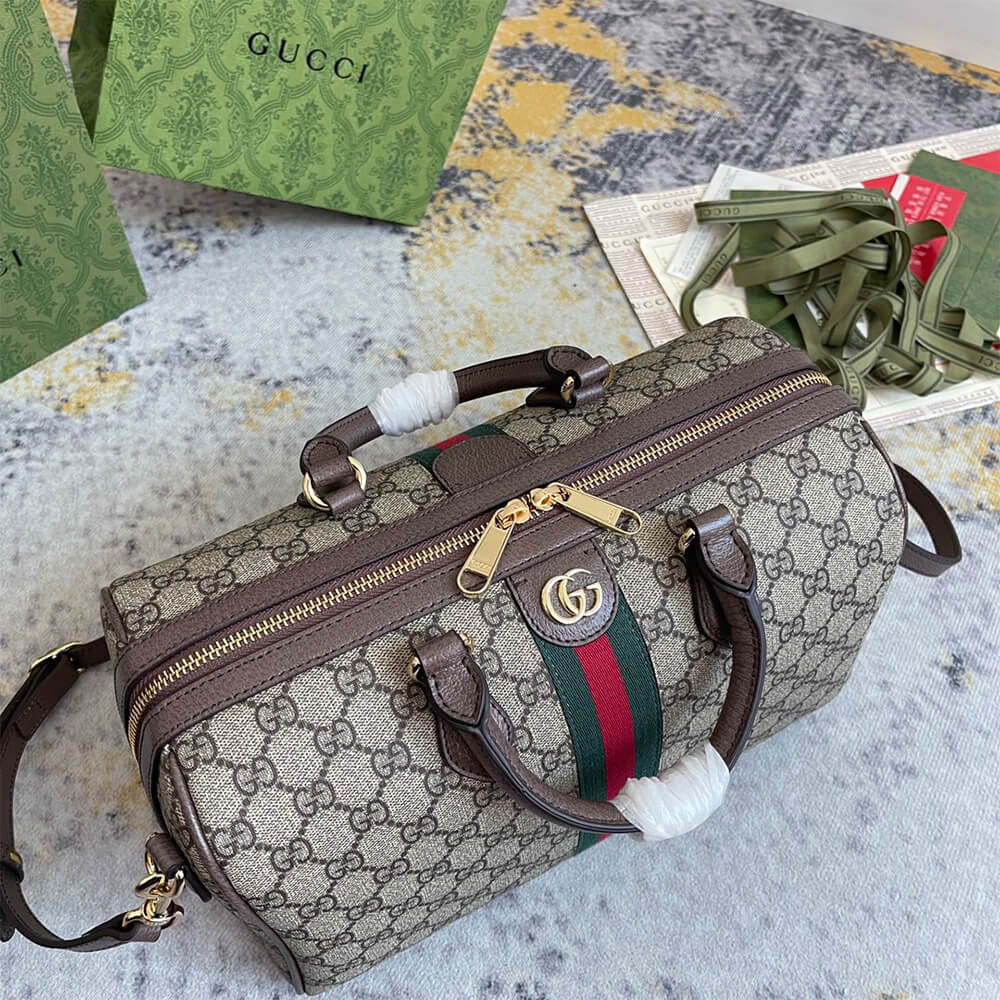 G*u*i ophidia medium top handle bag