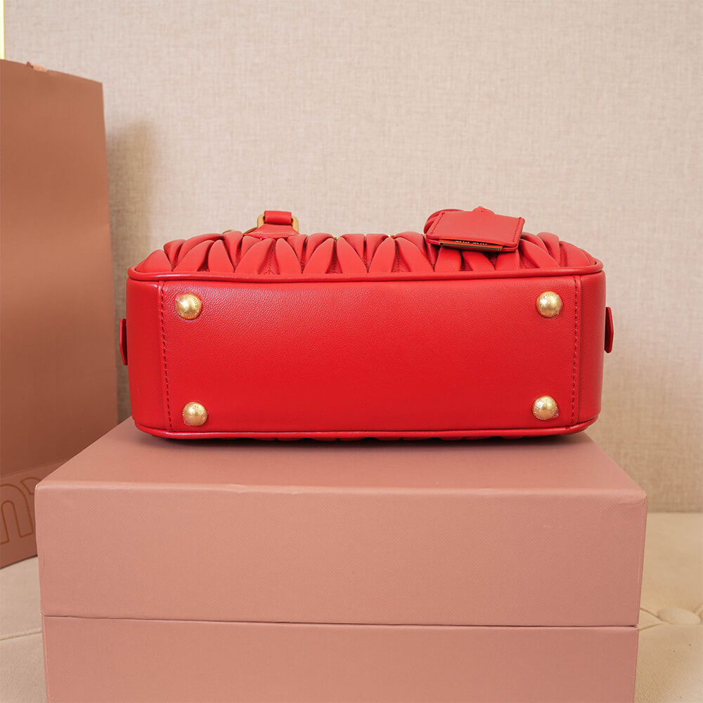 MIUMIU Medium Arcadie matelasse nappa Bag(HIGH-END GRADE)