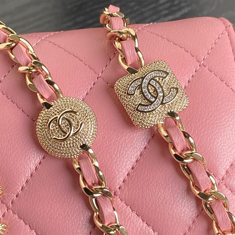 CHANEL Clutch With Chain(HIGH-END GRADE)