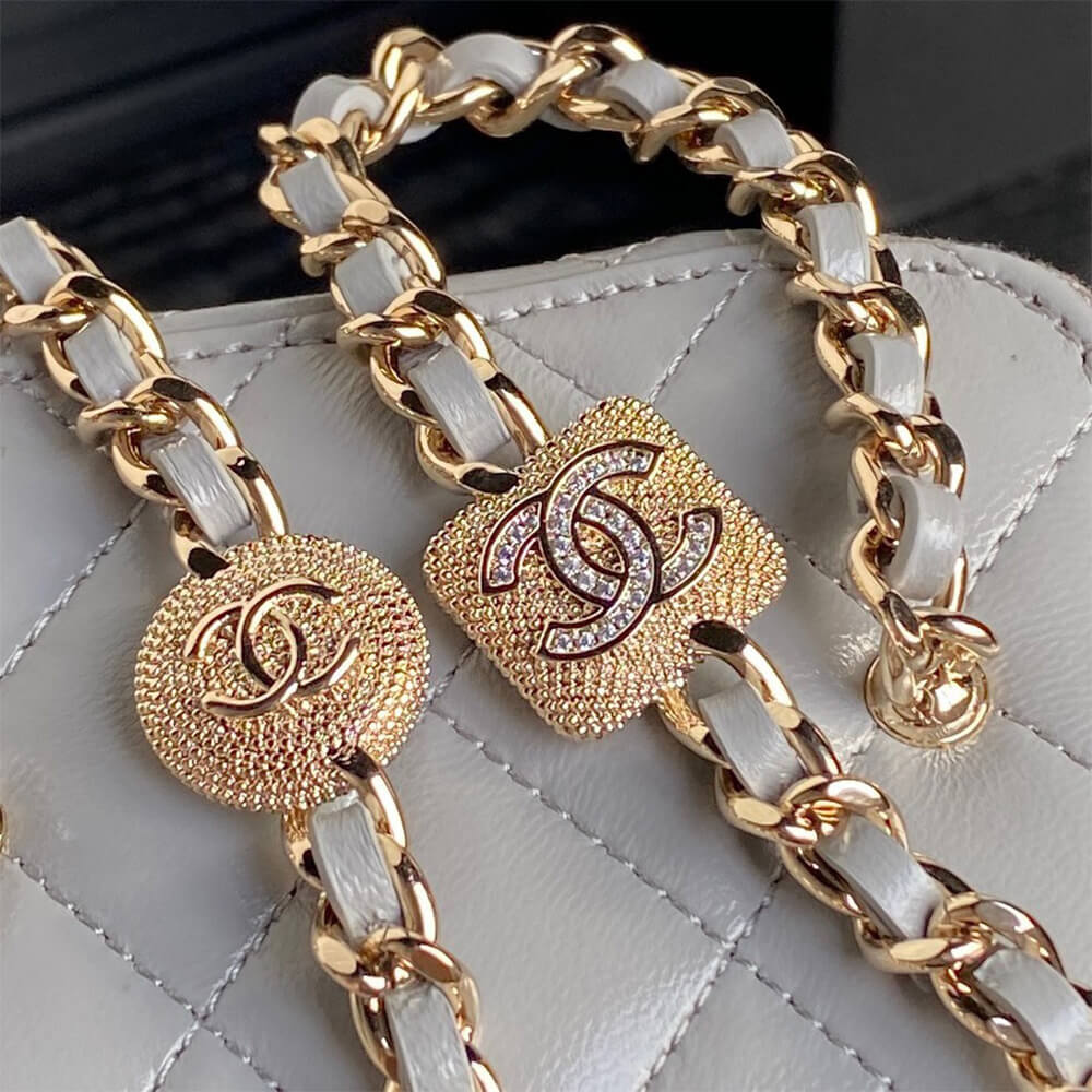 CHANEL Small Vanity with Chain(HIGH-END GRADE)