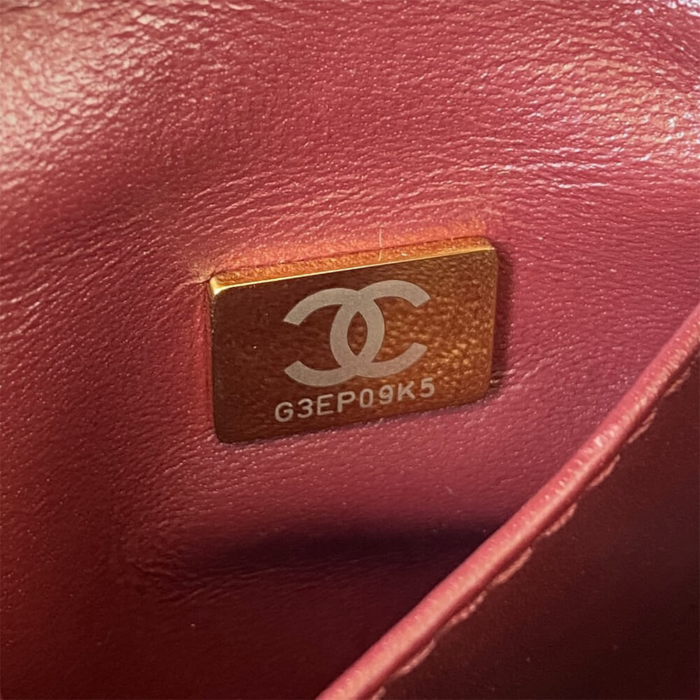 CHANEL Large Flap Bag With Top Handle(high-end grade)