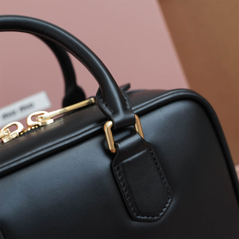 MIUMIU Arcadie Leather Bag(HIGH-END GRADE)