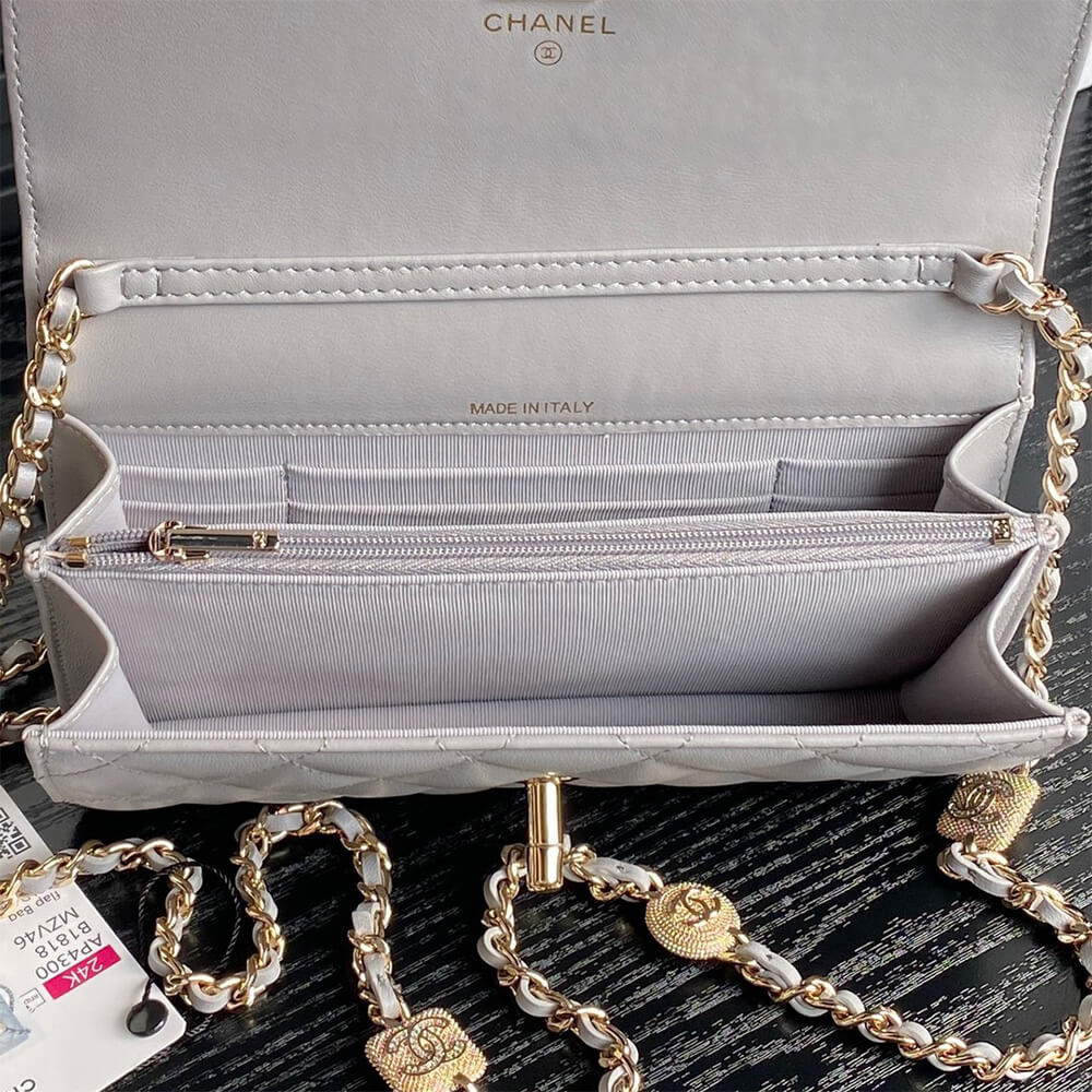 CHANEL Clutch With Chain(HIGH-END GRADE)