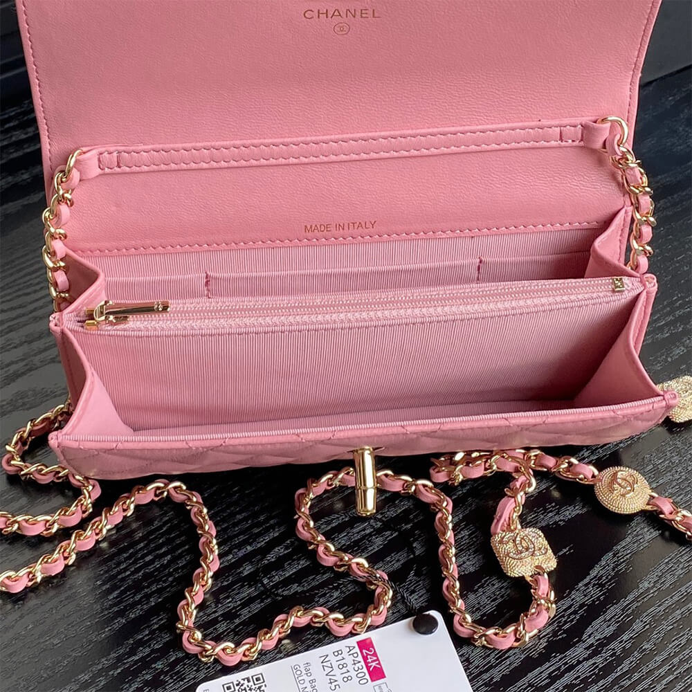 CHANEL Clutch With Chain(HIGH-END GRADE)