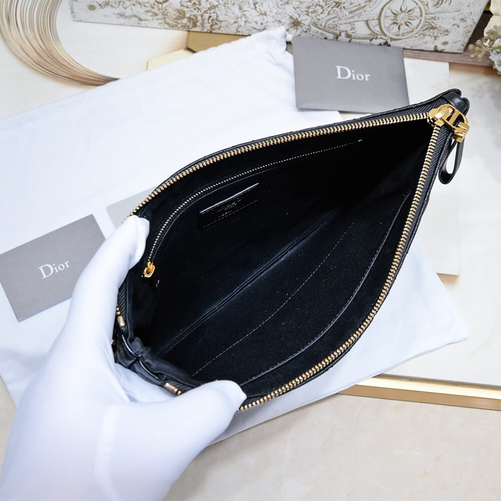 Large Dior Caro Daily Pouch(HIGH-END GRADE)