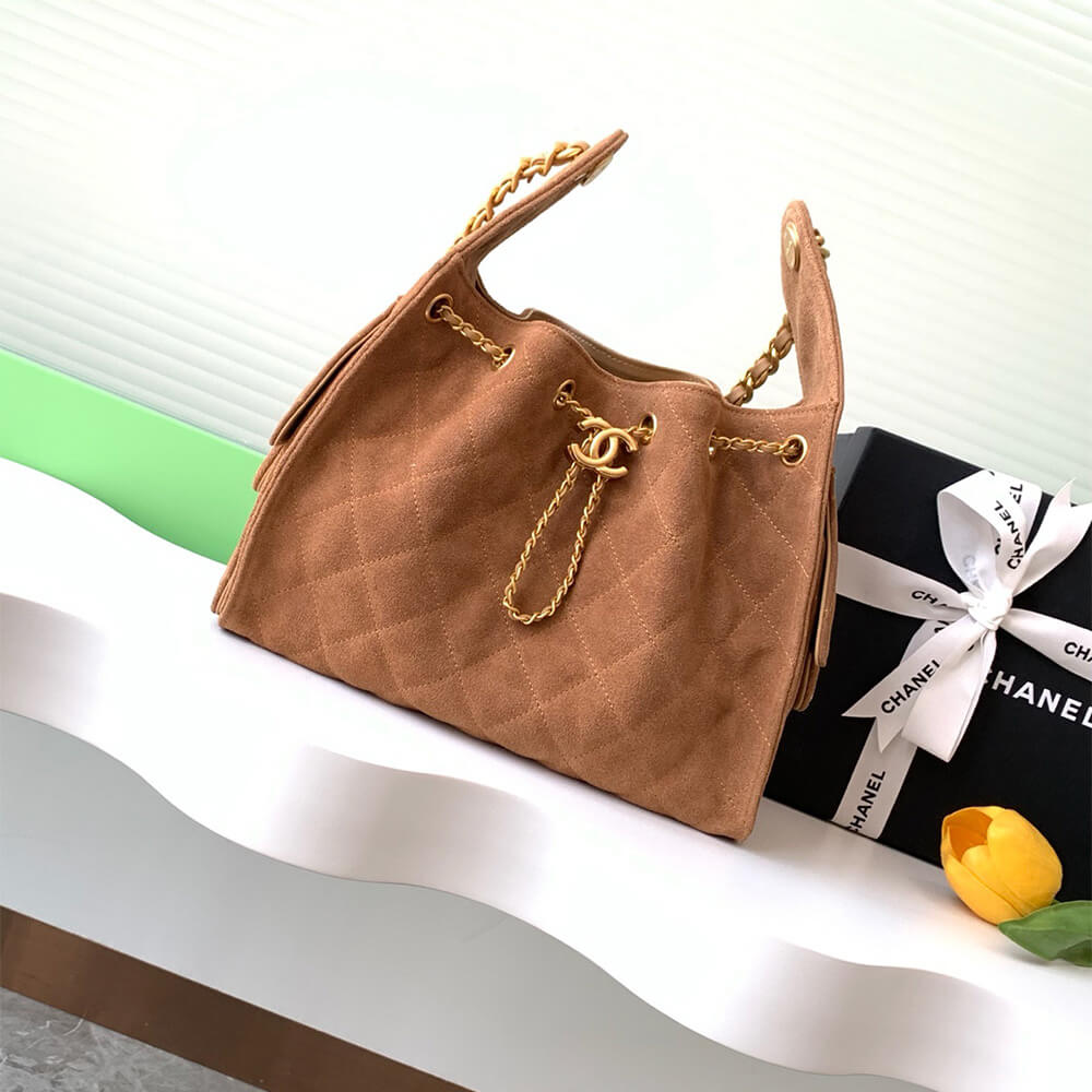 CHANEL 25 Small Handbag SUEDE(high-end grade)
