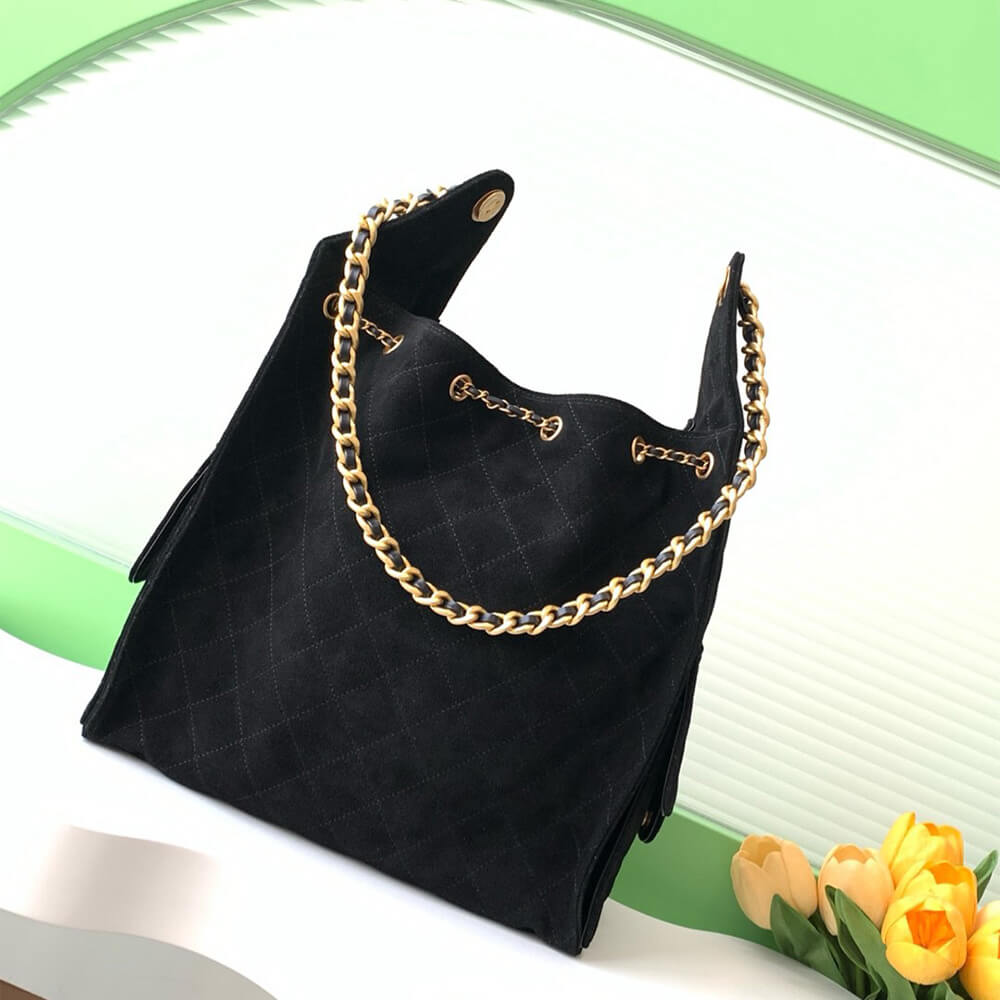 CHANEL 25 Medium Handbag SUEDE(high-end grade)