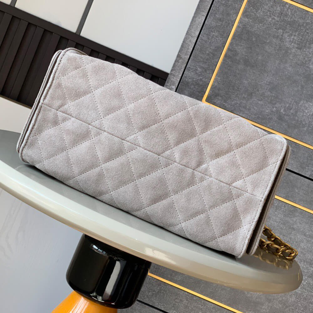 CHANEL 25 Small Handbag SUEDE(high-end grade)