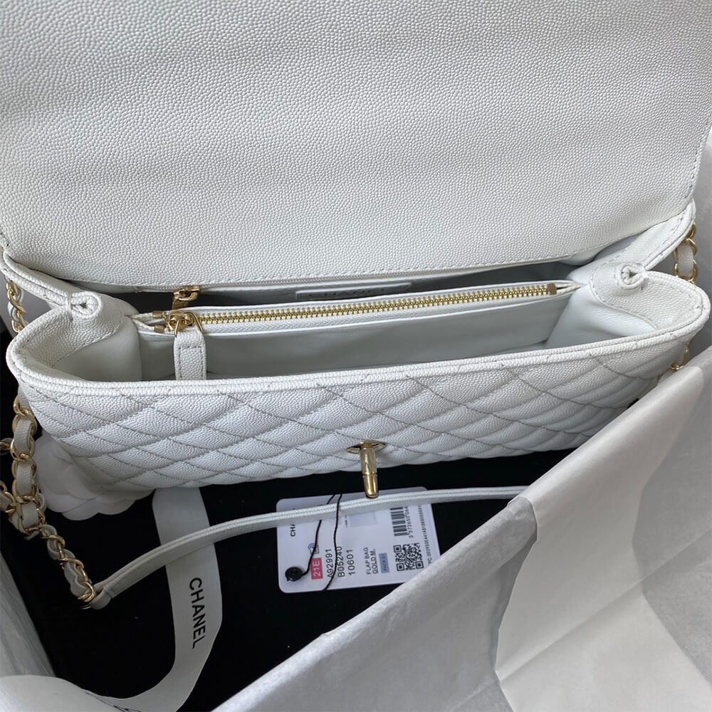 CHANEL Large Flap Bag With Top Handle(high-end grade)