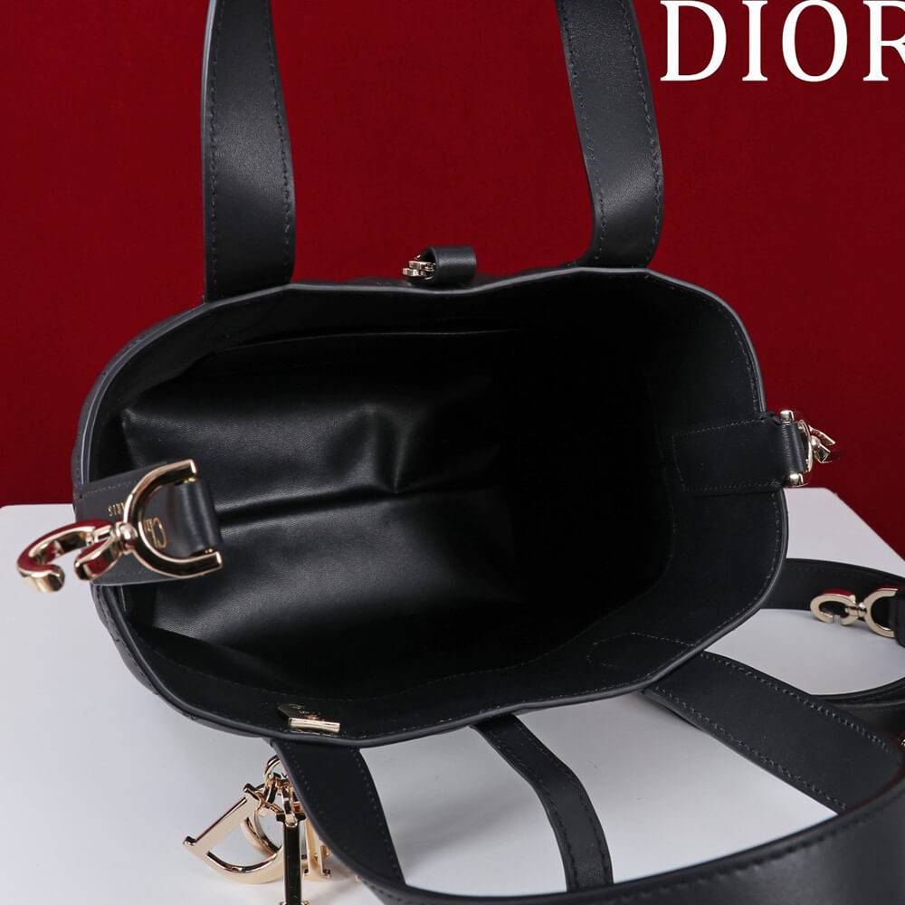 Small Dior Toujours Vertical Tote Bag(high-end grade)