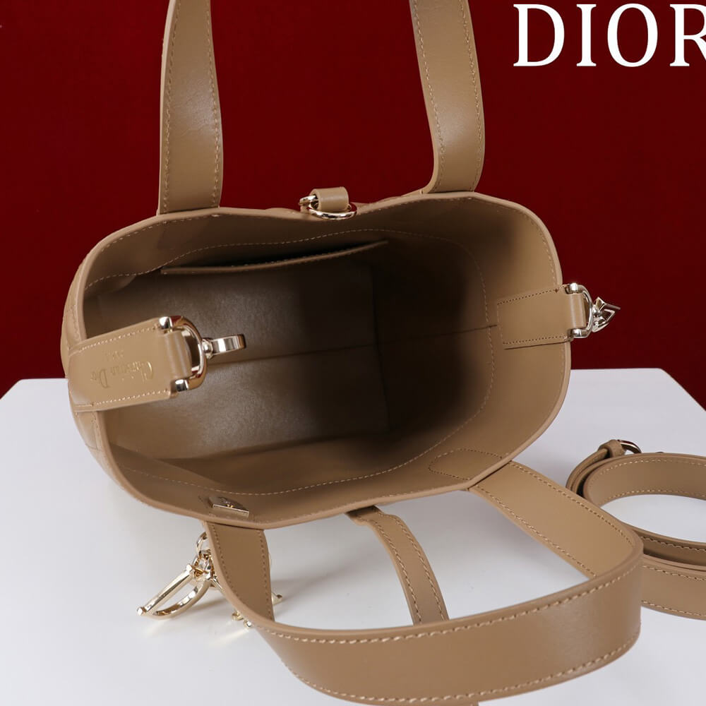 Small Dior Toujours Vertical Tote Bag(high-end grade)