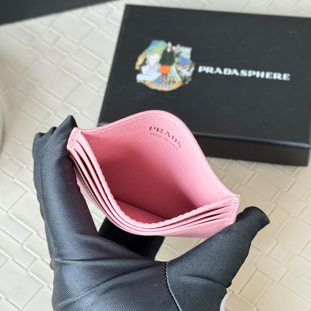 Prada Saffiano Leather Card Holder