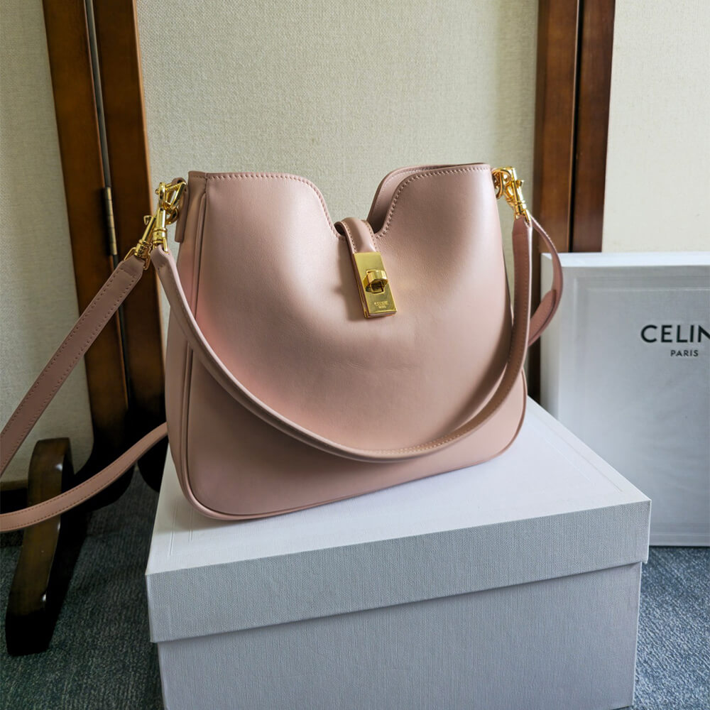 CELINE SMALL CAMILLE 16 SOFT BAG IN SMOOTH CALFSKIN(HIGH-END GRADE)