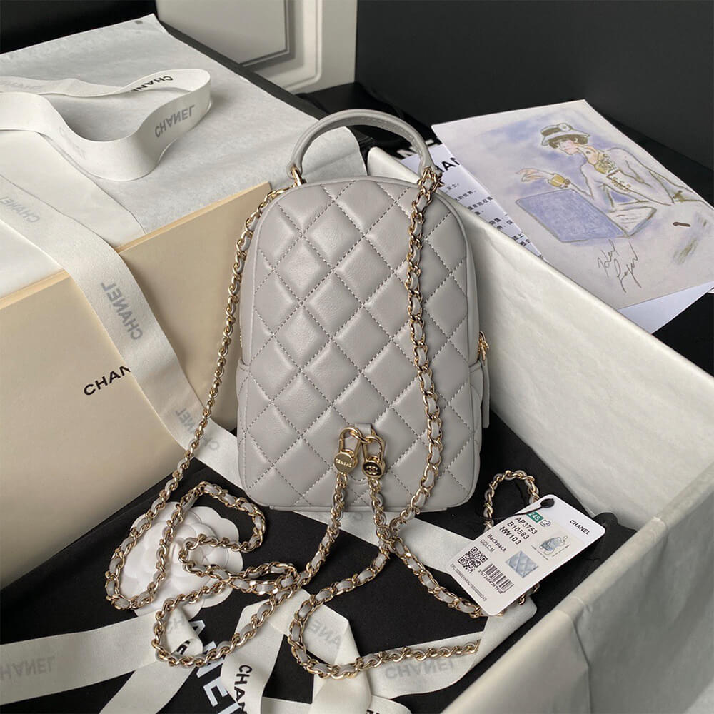 CHANEL Classic Mini Backpack(HIGH-END GRADE)