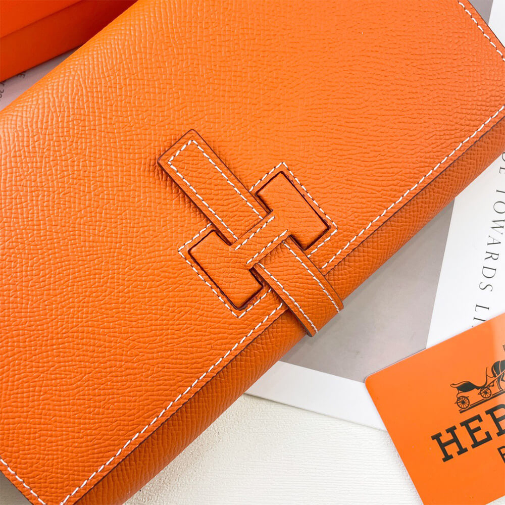 HERMES New H Passant Toutenmain wallet(HIGH-END GRADE)