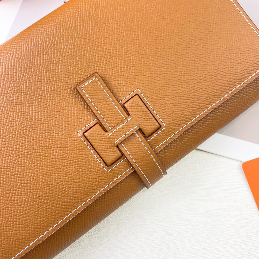 HERMES New H Passant Toutenmain wallet(HIGH-END GRADE)