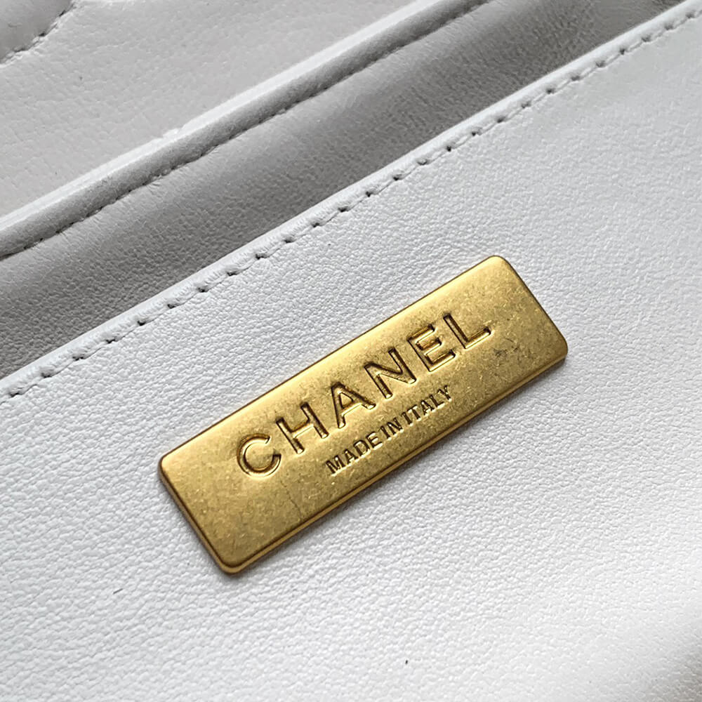 CHANEL Small Flap Bag with Top Handle(HIGH-END GRADE)