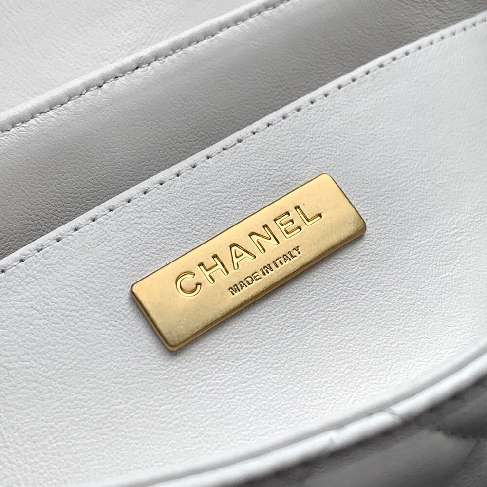 CHANEL Mini Flap Bag with Top Handle(HIGH-END GRADE)
