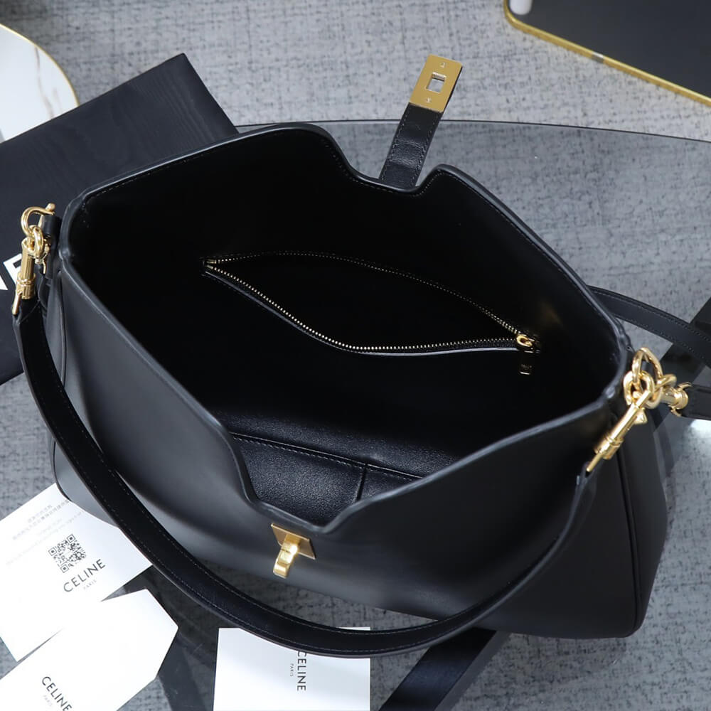 CELINE MEDIUM CAMILLE 16 SOFT BAG IN SMOOTH CALFSKIN(HIGH-END GRADE)