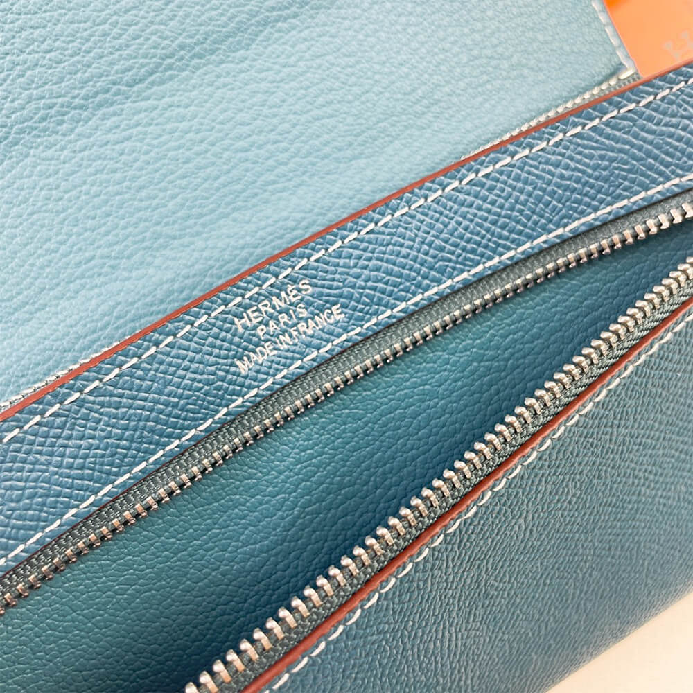HERMES New H Passant Toutenmain wallet(HIGH-END GRADE)