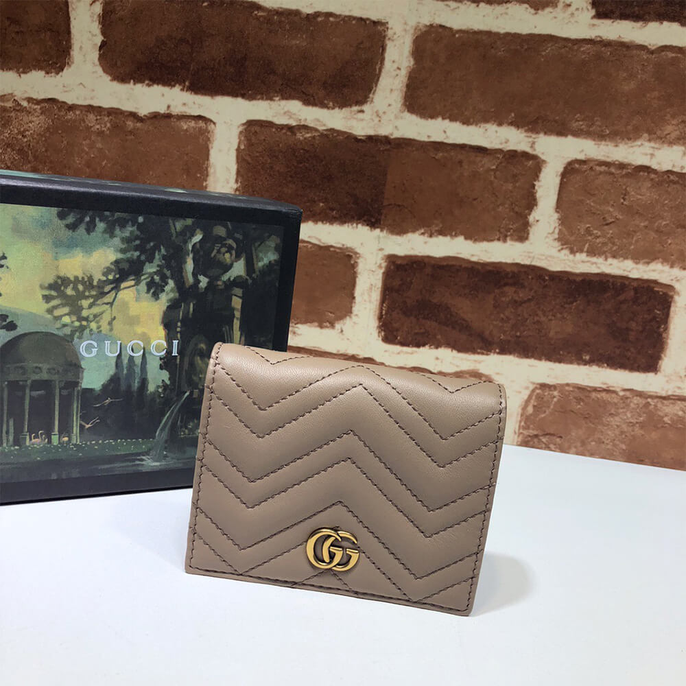 GG Marmont card case wallet