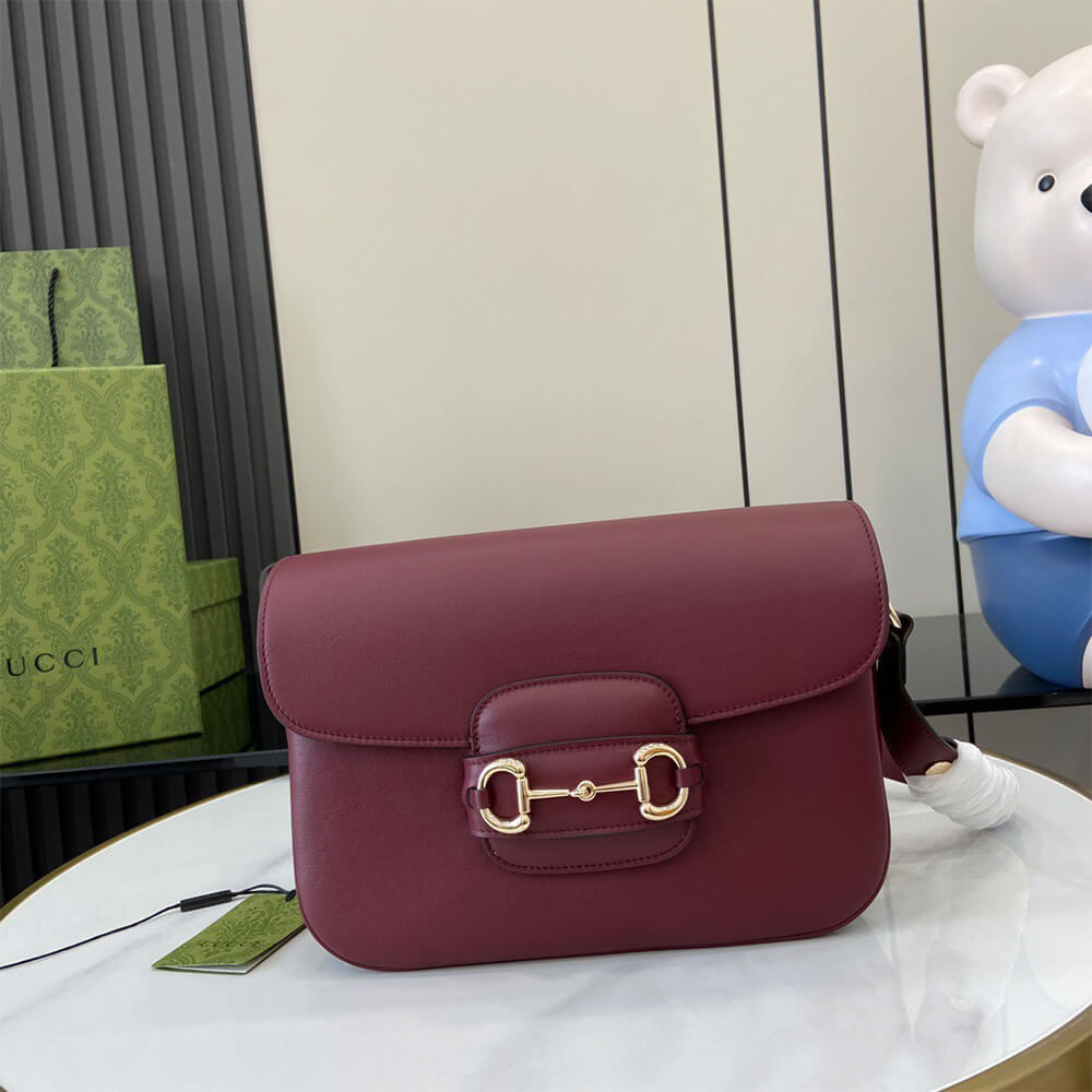 G*u*i horsebit 1955 soft medium shoulder bag