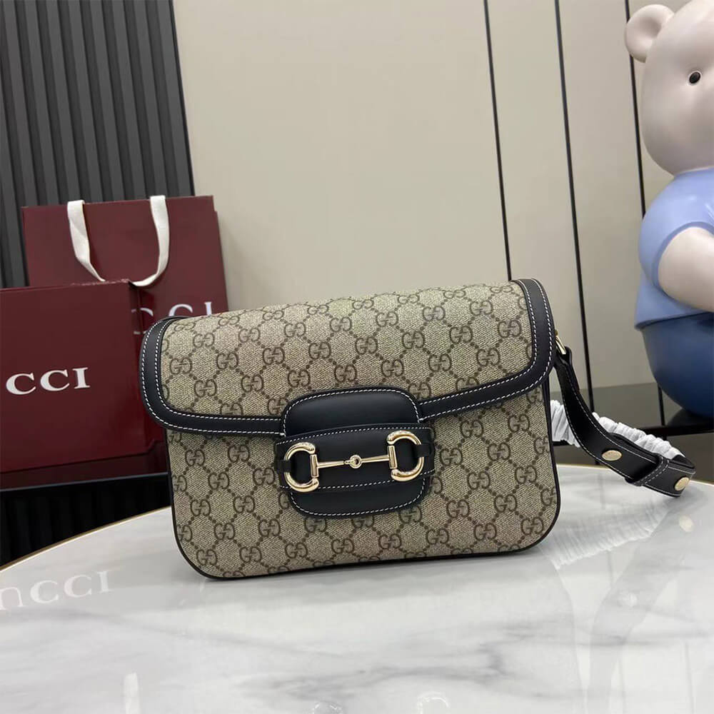 G*u*i horsebit 1955 soft medium shoulder bag
