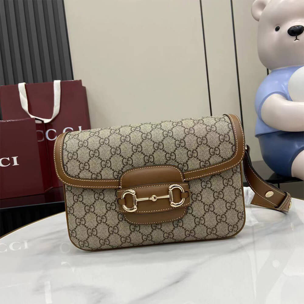 G*u*i horsebit 1955 soft medium shoulder bag