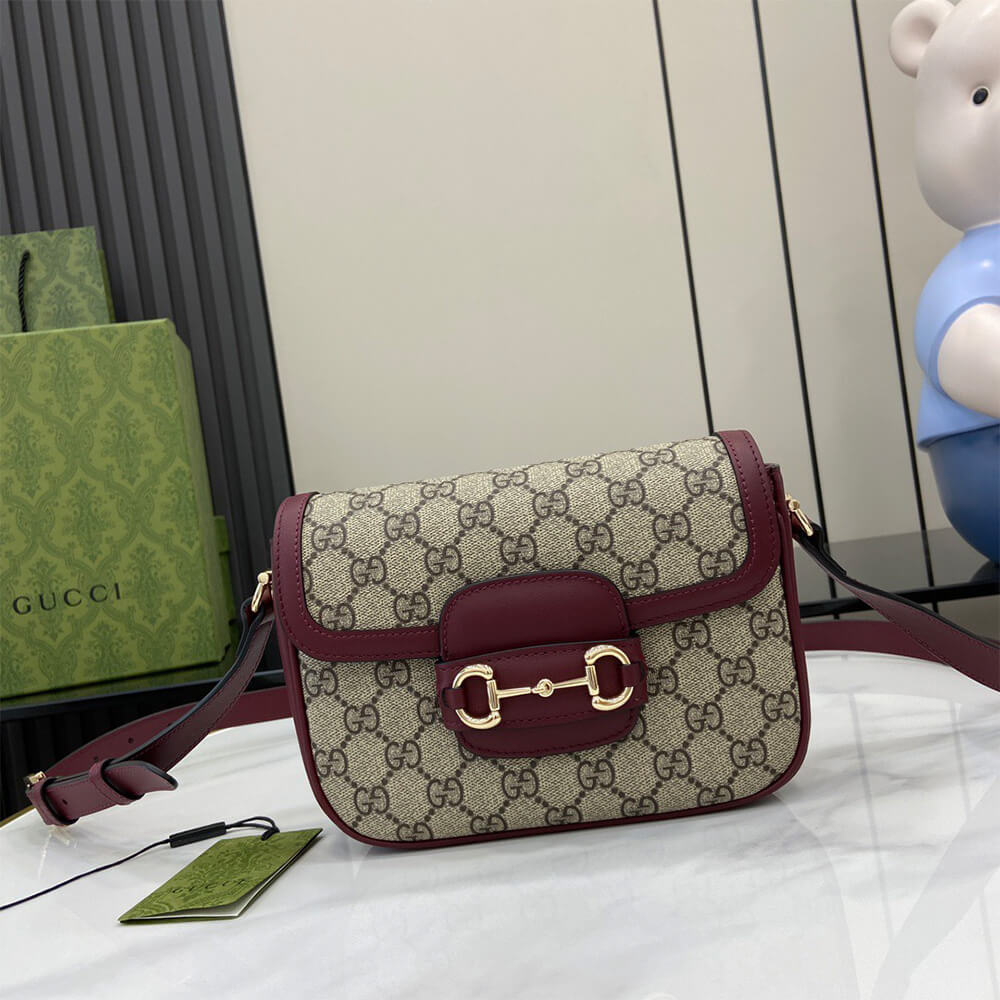 G*u*i horsebit 1955 soft small shoulder bag