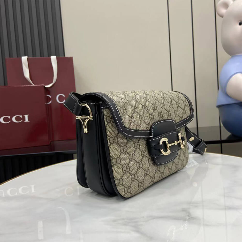 G*u*i horsebit 1955 soft medium shoulder bag