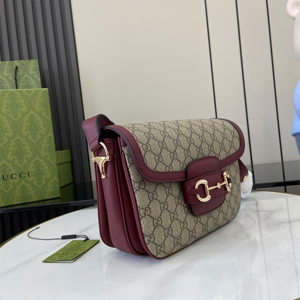 G*u*i horsebit 1955 soft medium shoulder bag