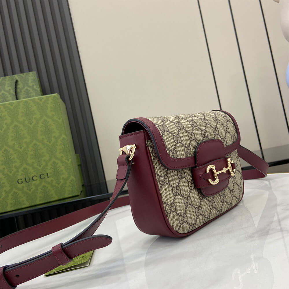 G*u*i horsebit 1955 soft small shoulder bag