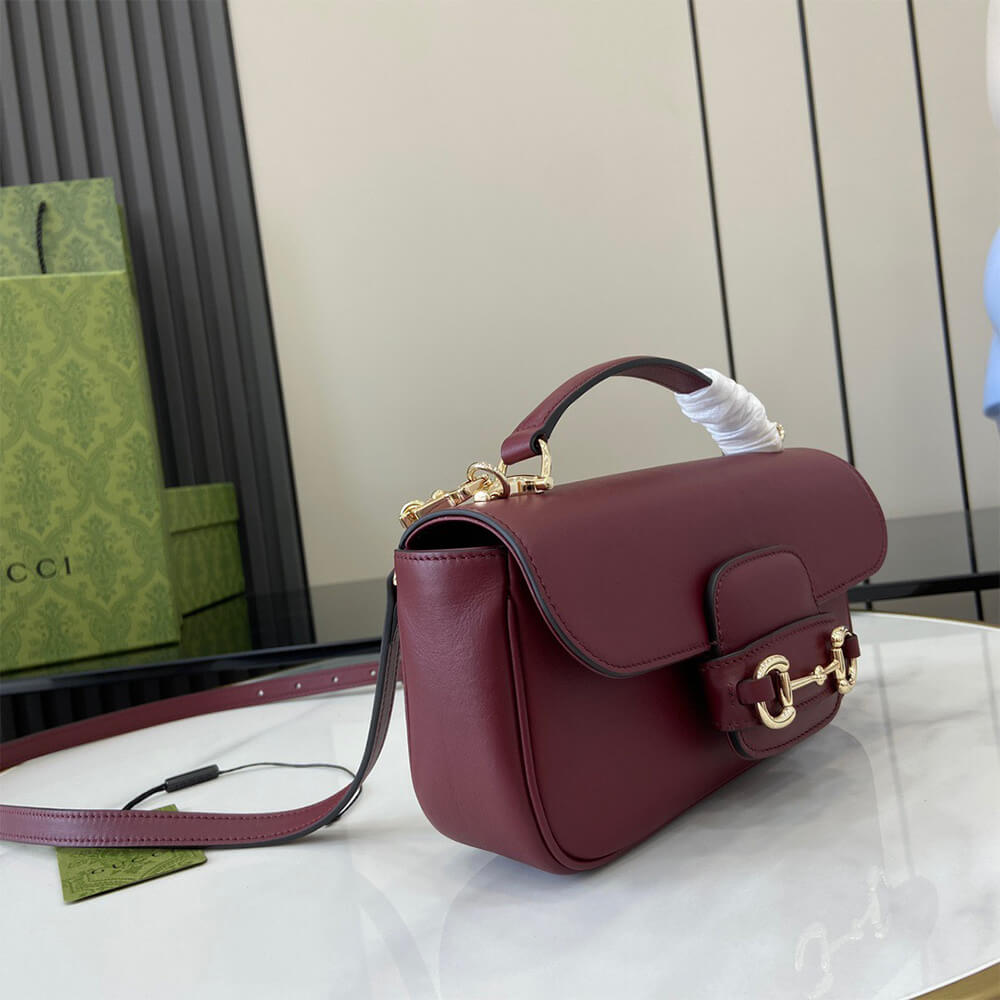 G*u*i horsebit 1955 soft small top handle bag