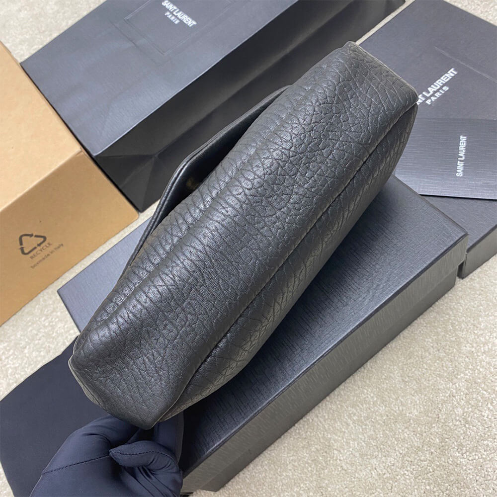 YSL calypso medium in grained lambskin