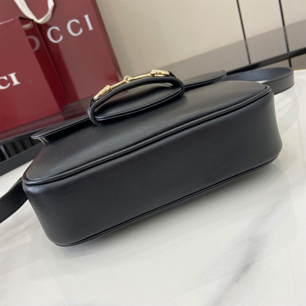 G*u*i horsebit 1955 soft small shoulder bag