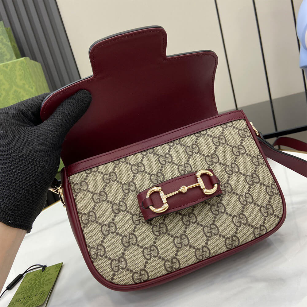 G*u*i horsebit 1955 soft small shoulder bag