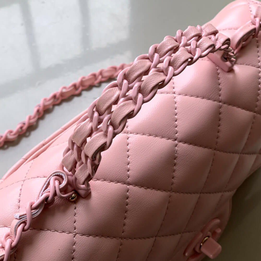 Chanel Mini Flap Bag with Top Handle(HIGH-END GRADE)