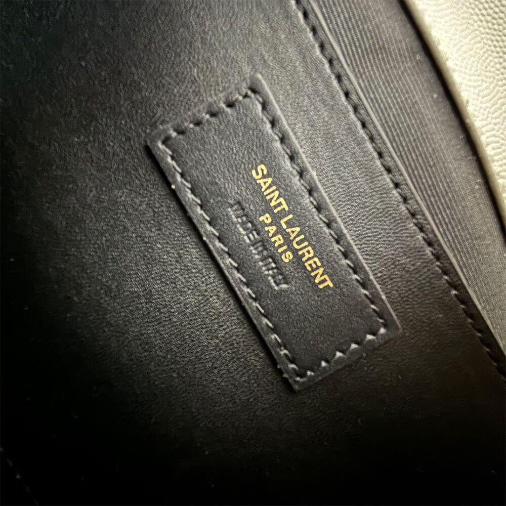 YSL envelope medium in grained leather