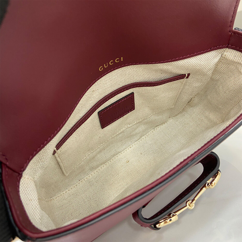 G*u*i horsebit 1955 soft small shoulder bag