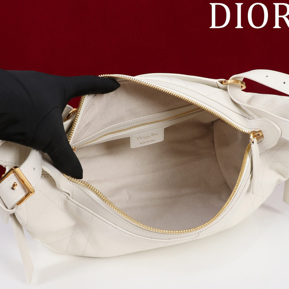 Dior Medium D-Journey Bag in Vintage Smooth Calfskin(HIGH-END GRADE)